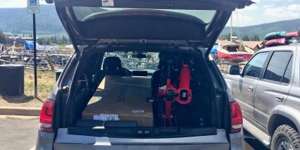 Sondors Fold Sport In Box In Car Trunk