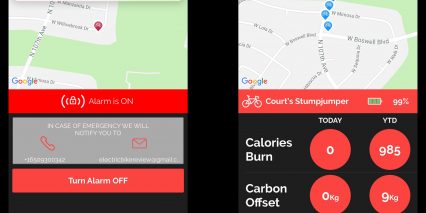 Boomerang Cyclotrac Gps Bike Security Mobile App 3 Text Alert Location