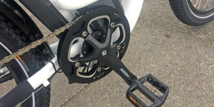 2019 Rad Power Bikes Radcity Step Thru Alloy Chainring Guide