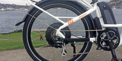 2019 Rad Power Bikes Radcity Step Thru Shimano Acera Derailleur 7 Speed