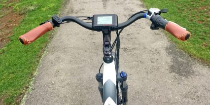2019 Rad Power Bikes Radcity Step Thru Swept Back Handlebar Adjustable Stem