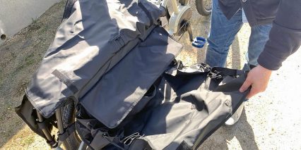 Surly Big Easy Included Long Sling Pannier Bags