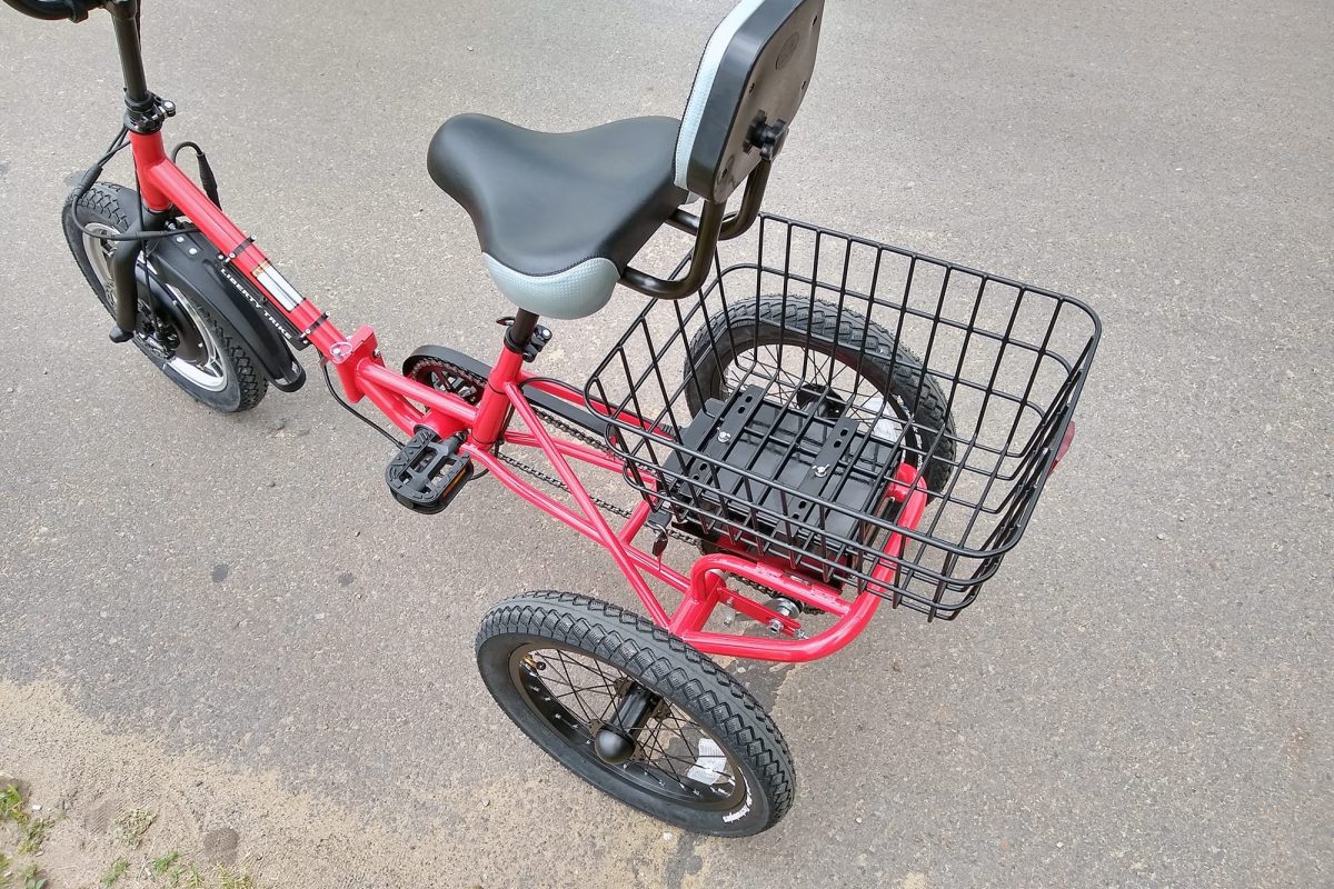 rear trike basket