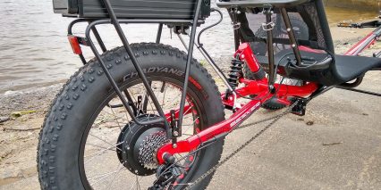 2019 Electric Bike Technologies Electric Fat Tad Trike 500 Watt Motor