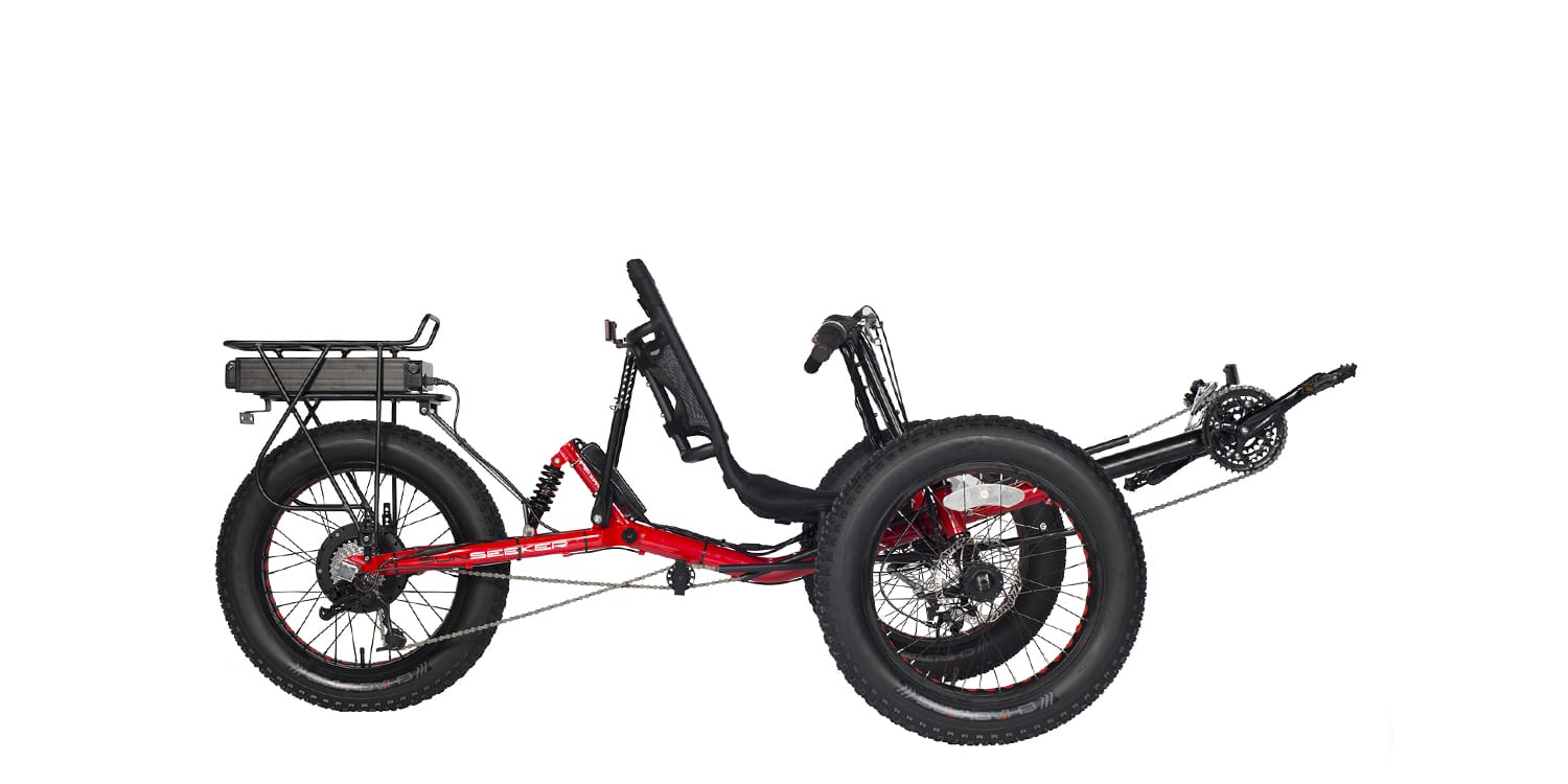 3 wheel recumbent electric bike