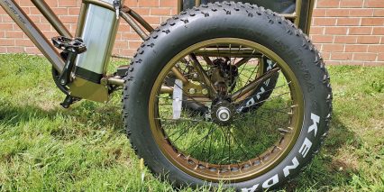 Electric Bike Technologies Fat Tire Trike Mechanical Disc Brakes