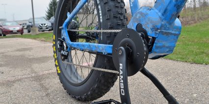 Rambo Bikes 1000xpc Platform Pedals Chain Guide Bafang Hd Motor