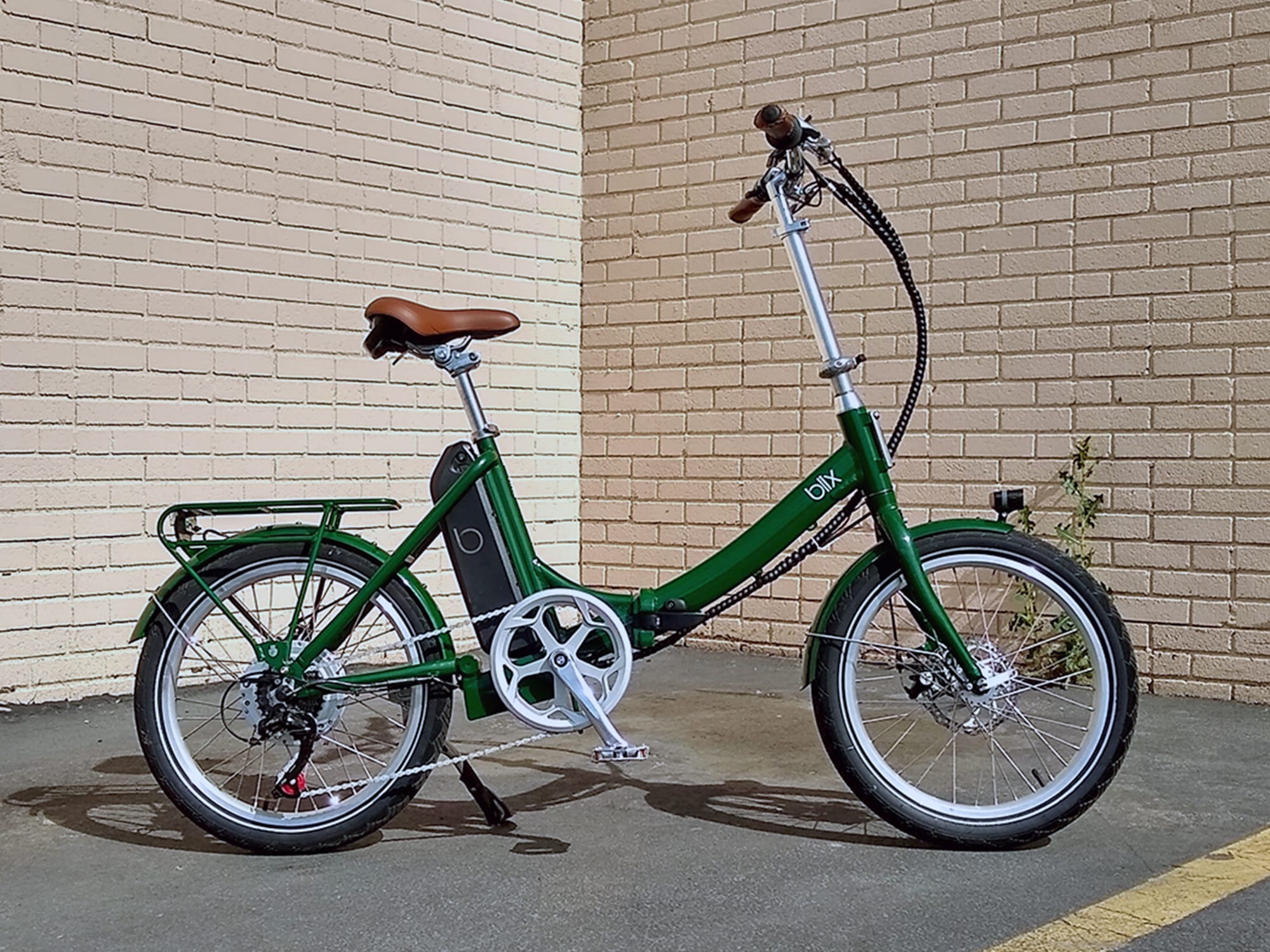 blix vika  electric folding bike