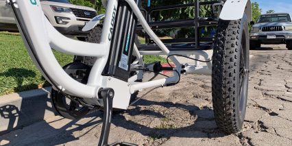Emojo Caddy Trike Shorter Crank Arm Platform Pedals Motor Controller