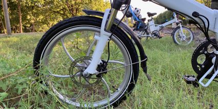 Mod Bikes City Plus Reflective Tires Plastic Fenders