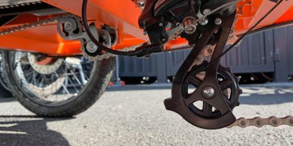 2019 Rad Power Bikes Radburro Shimano Altus Derailleur Closeup