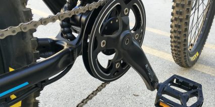Addmotor Hithot H1 Platinum Alloy Chain Guard 170mm Prowheel Cranks Wellgo Platform Pedals