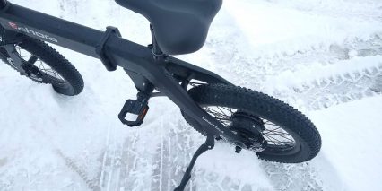 Eahora Snow X6 7 Inch Wide Comfort Saddle Rear Mounted 40mm Provision Kickstand