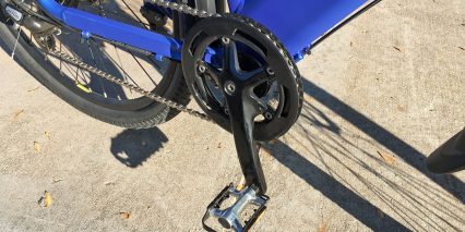 Espin Sport Wellgo Platform Pedal Plastic Bash Guard 45 Tooth Steel Chainring