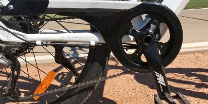 Surface604 Rook Reflective Plastic Chainguard Samox Alloy Pedals Wellgo Platform Pedals