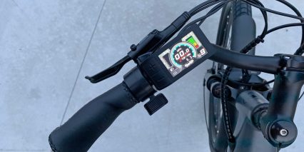 Ride1up 700 Series Color Tft Lcd Display In Low Light