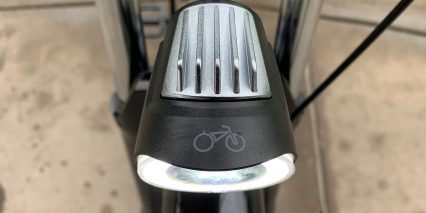 2020 Rad Power Bikes Radcity 80 Lumen Headlight With Heat Sink Blades