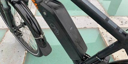 2020 Rad Power Bikes Radcity Downtube Battery Pack Flat Tubing Three Bolt Mount