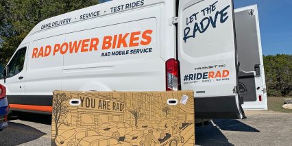 Rad Power Bikes Radrover Step Thru Rad Mobile Service Van