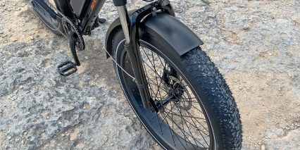 Eu Rad Power Bikes Radrhino 5 Plastic Fenders Rst Suspension Fork With Lockout