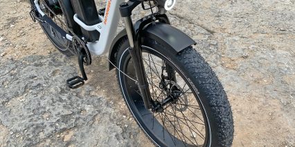 Eu Rad Power Bikes Radrhino Step Thru 1 Rst Spring Suspension Fork 100mm Travel With Lockout