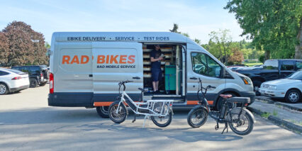 Rad Power Bikes Radwagon 4 Rad Mobile Services Van