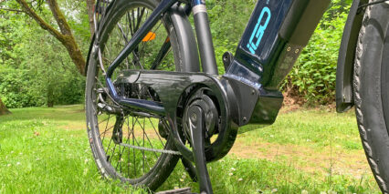 Igo Electric Discovery Bonaventure Plastic Chain Cover 170mm Crank Arms Wellgo Pedals