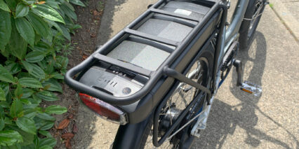 Evelo Galaxy 500 55kg Rear Rack With Battery