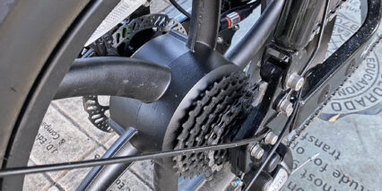 Juiced Bikes Hyperscorpion 1000 Watt Rear Hub Motor 8 Speed Shimano Hyperglide Cassette