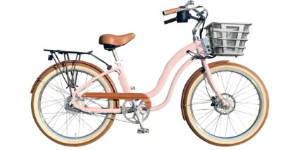 2020 Electric Bike Company Model Y Stock Step Thru Pink