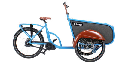 Bunch Bikes The Coupe Step Thru Box Bike Azure Blue