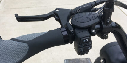 Spark Cycleworks Bandit Left Grip Electronics Control Pads