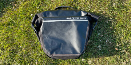 2021 Rad Power Bikes Radcity 5 Plus Optional Waterproof Reflective Pannier Bags