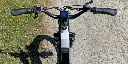 Rad Power Bikes Radrover 6 Plus Step Thru Handlebar Ergonomic Grips Shifter