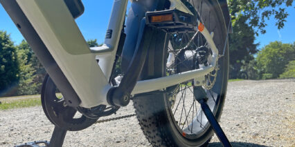 Rad Power Bikes Radrover 6 Plus Step Thru Sealed Cadence Sensor And Downtube Shield