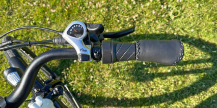 2021 Rad Power Bikes Radcity 5 Plus Step Thru Twist Throttle Shimano Thumb Shifter