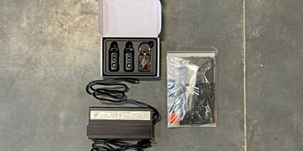 2022 Electric Bike Company Model E Security Fobs And 4 Amp Charger