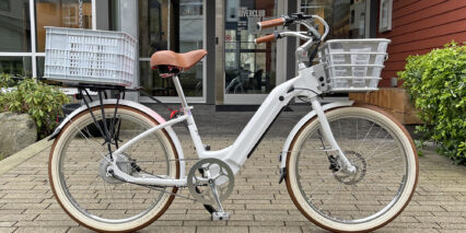 2022 Electric Bike Company Model E White With Front Rear Racks