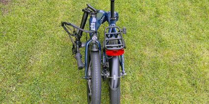 2022 Evelo Dash Folding Electric Bike Folded
