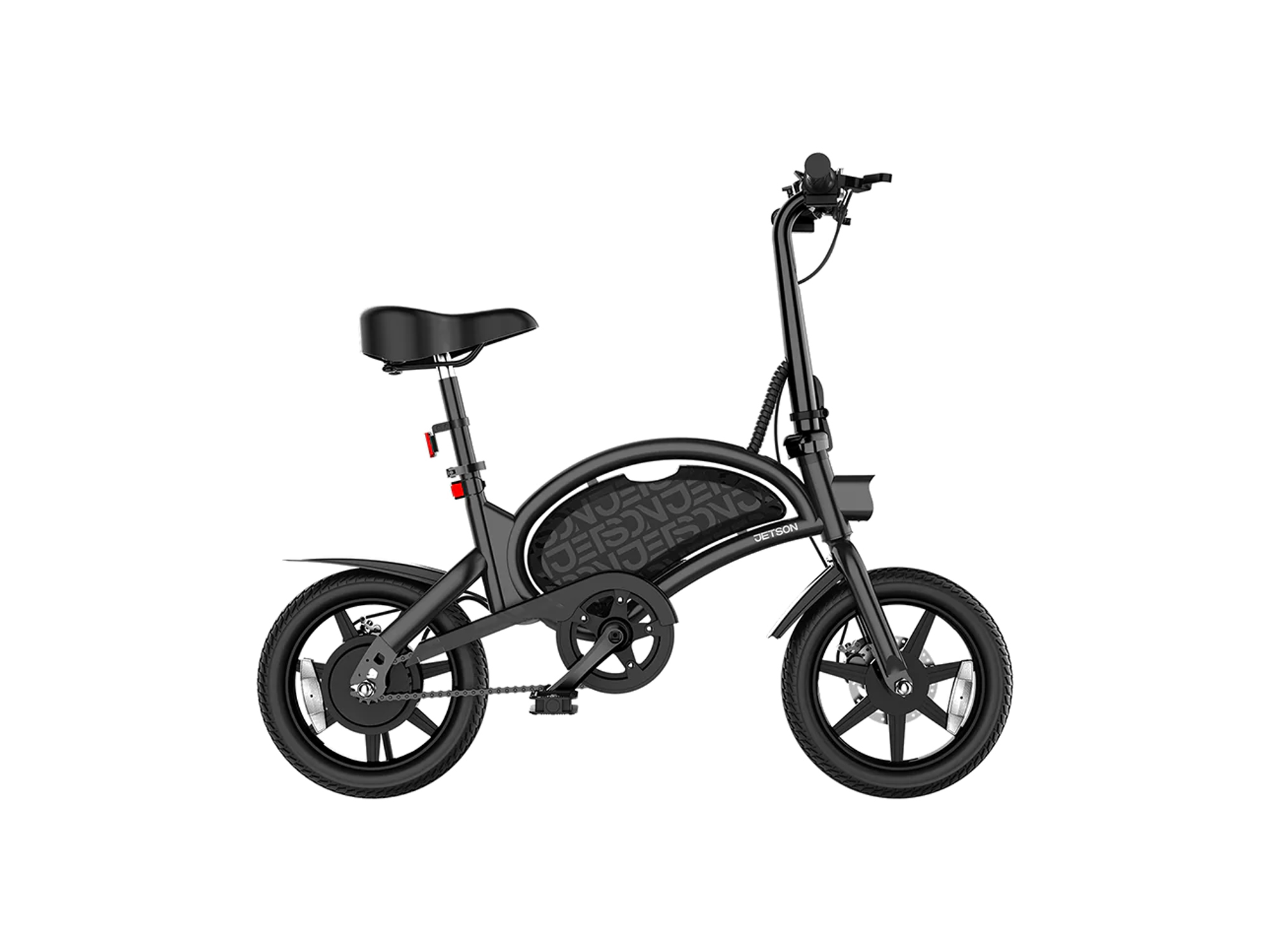 Jetson Axle 12 Foldable Step Over Electric Bike - Black