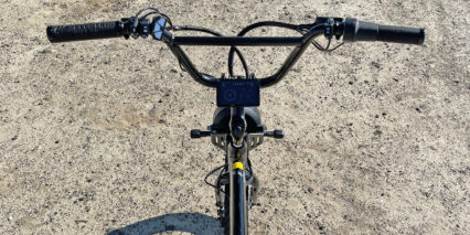 2023 Electric Bike Company Model A Bmx High Rise Handlebar Locking Grips Button Pad Color Display