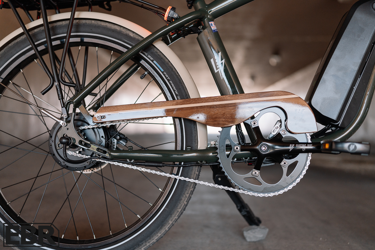 Electric Bike Company Model A  drivetrain