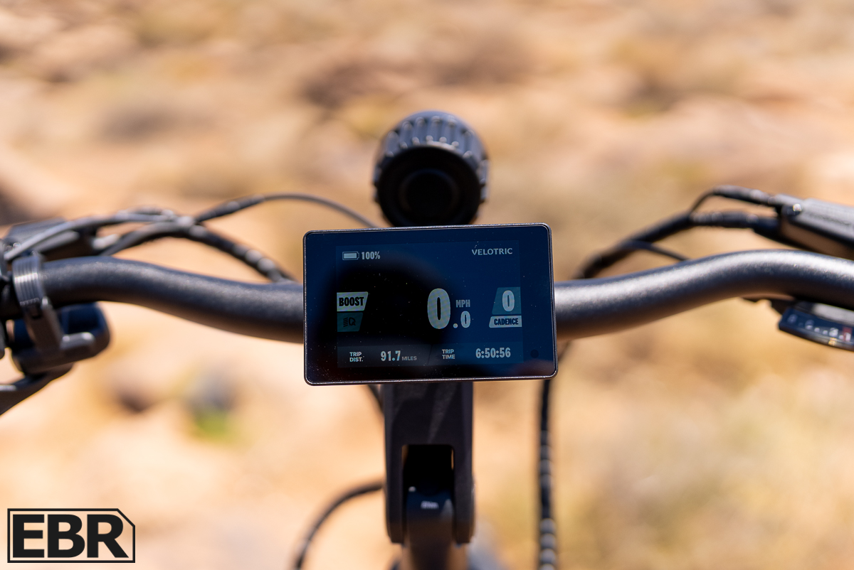 Velotric Nomad 2X display