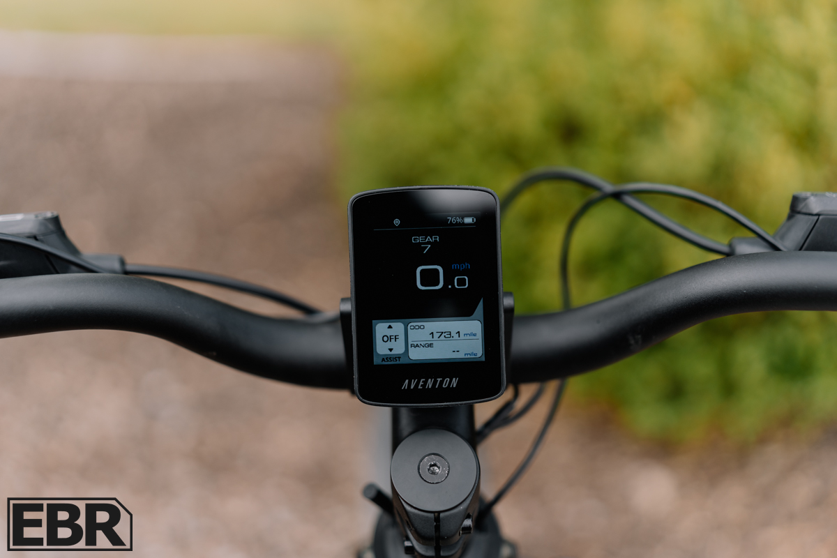 Aventon Aventure M - display