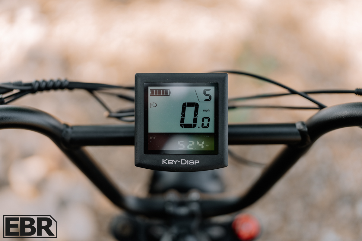 EUYBike K6F display