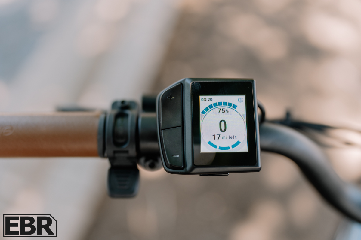 Electra Townie Go display