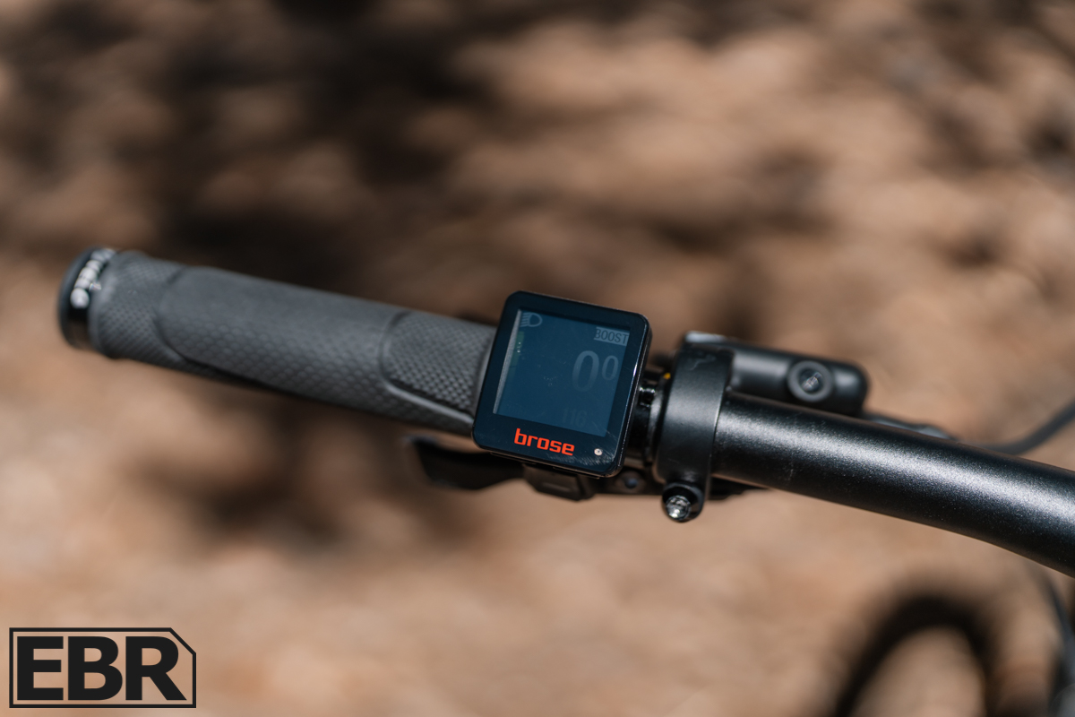 Ride1UP TrailRush display