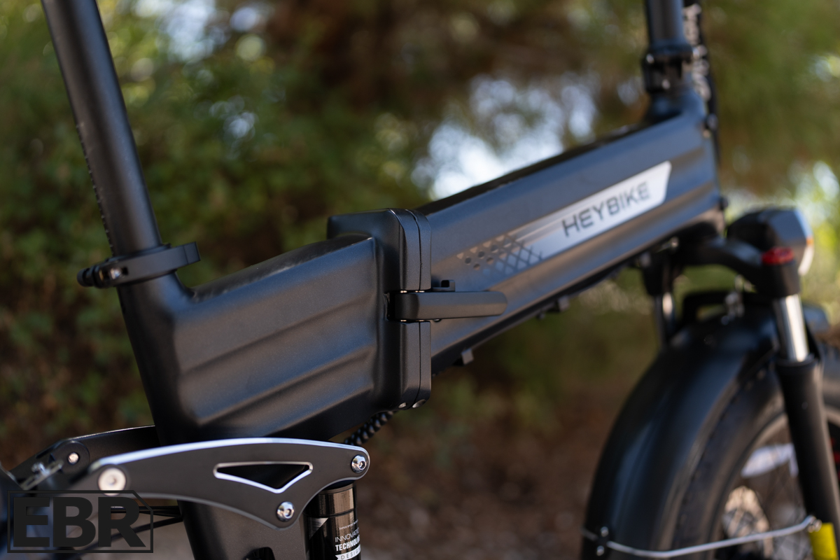 HeyBike Mars 3.0 folding mech