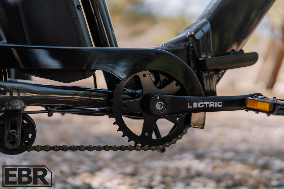 Lectric XP Trike 2.0 - chainring