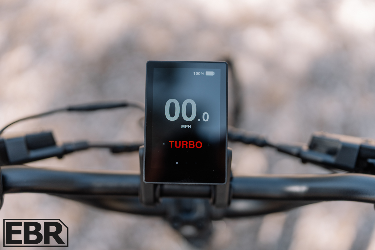 Lectric XP Trike 2.0  display